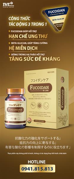 Fucoidan Care tăng cường miễn dịch, tăng sức đề kháng