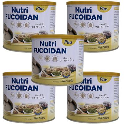 Combo 5 hộp Nutri Fucoidan (tặng 1 hộp). Mỗi hộp 500g